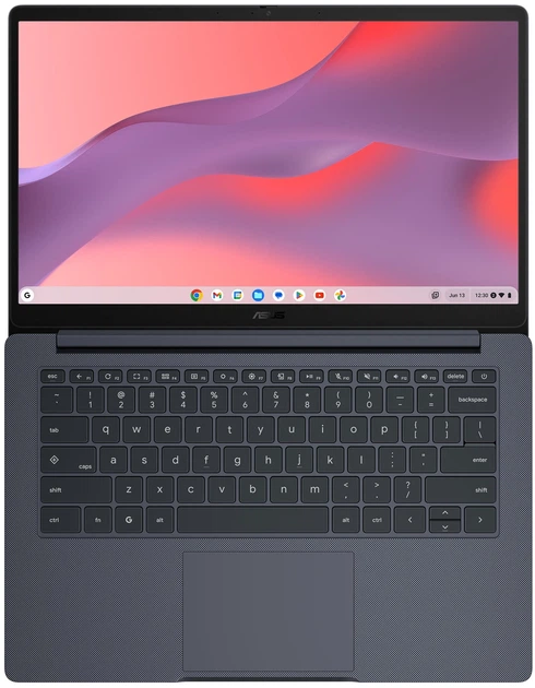 Ноутбук 14" ASUS Chromebook CX14 (CX1405CKA-S60147) Intel Celeron N4500 RAM 4GB eMMC 64GB 12год батарея ChromeOS (UKR) (102506212) - зображення 4