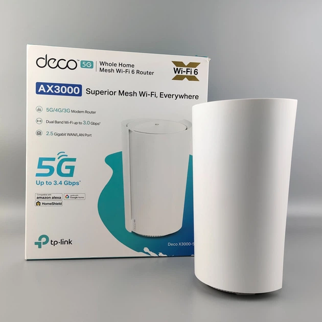 Маршрутизатор TP-Link Deco X3000-5G AX3000 Wi-Fi 5G Білий (102466009) - Уцінка - зображення 8