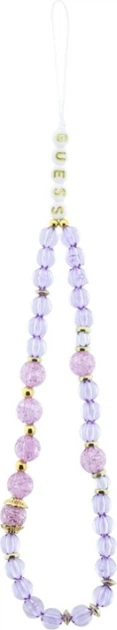 Чохол для смартфона Apple iPhone 18 Pro Max/iPhone 17 Pro Max Guess IML Flowers Pearl Strap MagSafe Purple (3666339681272) - зображення 7