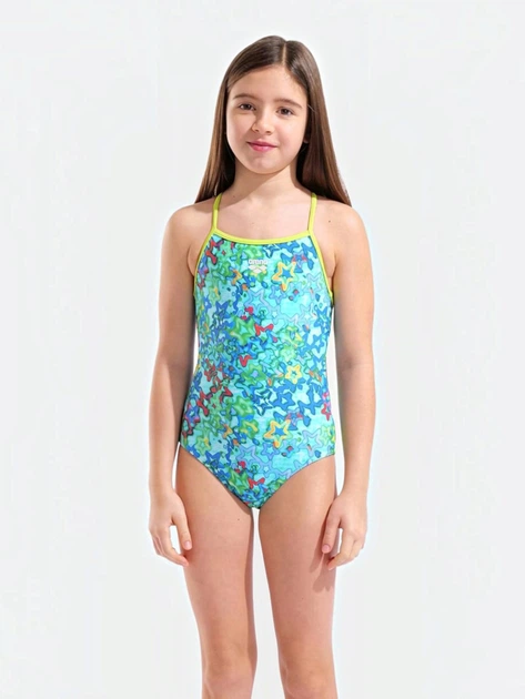 Подростковый слитный купальник для бассейна для девочки Arena Stars Swimsuit Light Drop Back 011741-860 164 см Голубой (3468337914341) - Фото 1 Подростковый слитный купальник для бассейна для девочки Arena Stars Swimsuit Light Drop Back 011741-860 164 см Голубой (3468337914341) - изображение 1