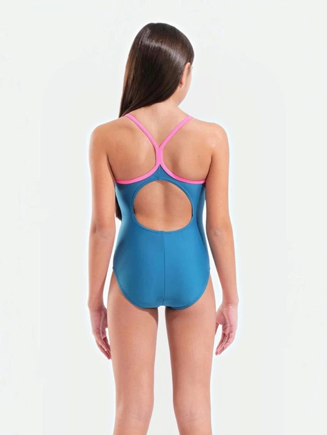Подростковый слитный купальник для бассейна для девочки Arena Swimsuit Light Drop Solid 005919-696 164 см Синий (3468337875321) - Фото 2 Подростковый слитный купальник для бассейна для девочки Arena Swimsuit Light Drop Solid 005919-696 164 см Синий (3468337875321) - изображение 2