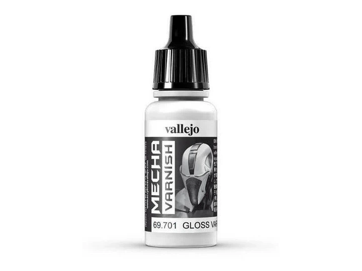 Lakier do modeli Vallejo Mecha Varnish Gloss 17 ml (8429551697019) - Zdjęcie 1 Lakier do modeli Vallejo Mecha Varnish Gloss 17 ml (8429551697019) - obraz 1