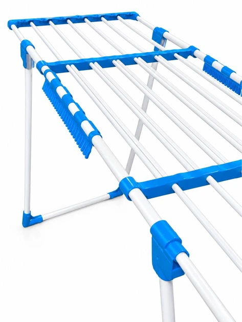 Сушилка для белья напольная складная Airfoil Clothesline 134×50×96 см - Фото 3 Сушилка для белья напольная складная Airfoil Clothesline 134×50×96 см - изображение 3
