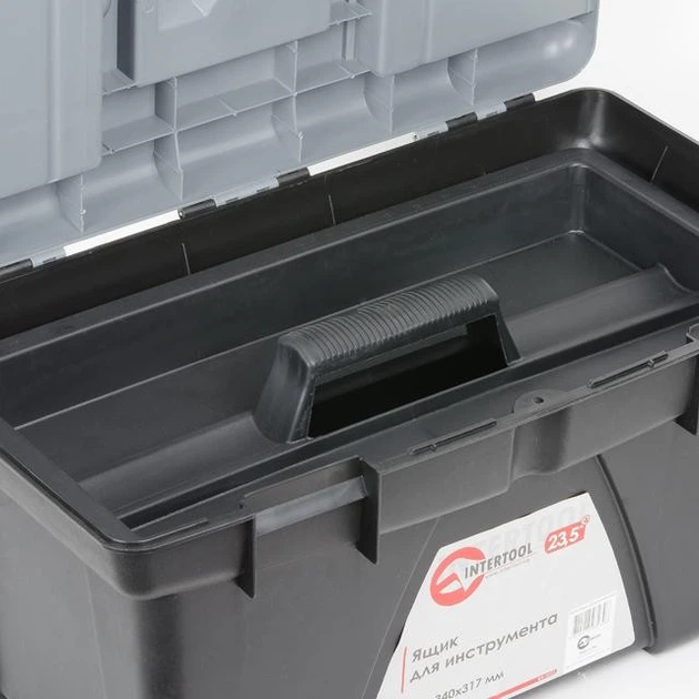 Ящик для инструмента 23.5" 600*340*317мм INTERTOOL BX-0323 - Фото 3 Ящик для инструмента 23.5" 600*340*317мм INTERTOOL BX-0323 - изображение 3