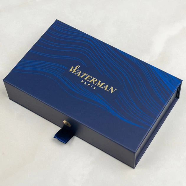 Набор ручек Waterman HEMISPHERE Stainless Steel CT BP Stainless Steel Серебристый 22 004b24 - Фото 8 Набор ручек Waterman HEMISPHERE Stainless Steel CT BP Stainless Steel Серебристый 22 004b24 - изображение 8