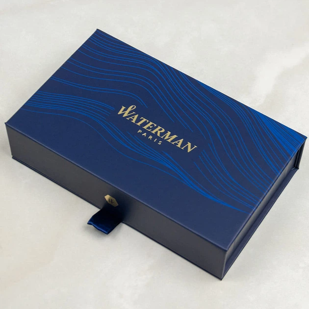 Набор ручек Waterman HEMISPHERE Black Lacquer GT BP Черный с золотистыми деталями 22 002b24w - Фото 8 Набор ручек Waterman HEMISPHERE Black Lacquer GT BP Черный с золотистыми деталями 22 002b24w - изображение 8