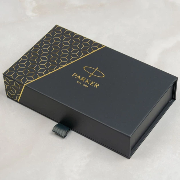 Набір ручок Parker SONNET Matte Black Lacquer GT BP Золотистий 84 832b242 - Фото 8 Набір ручок Parker SONNET Matte Black Lacquer GT BP Золотистий 84 832b242 - зображення 8