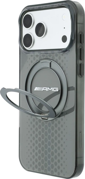 Чохол для смартфона Apple iPhone 18 Pro Max/iPhone 17 Pro Max AMG IML Double Layer Urban Line with Ring Stand MagSafe Grey (3666339664206) - зображення 2