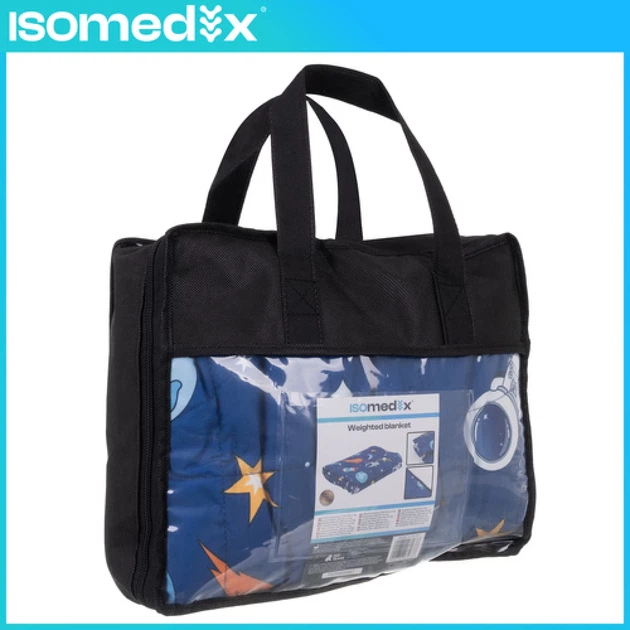 Утяжеленное одеяло Isomedix 100x150 см 4 кг (5900779961678) - Фото 3 Утяжеленное одеяло Isomedix 100x150 см 4 кг (5900779961678) - изображение 3
