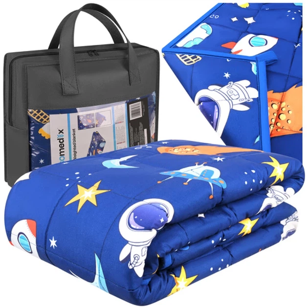 Утяжеленное одеяло Isomedix 100x150 см 3 кг Blue (5900779965836) - Фото 1 Утяжеленное одеяло Isomedix 100x150 см 3 кг Blue (5900779965836) - изображение 1