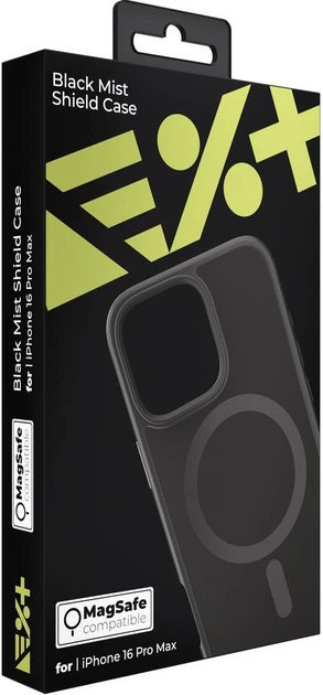 Etui do smartfona Apple iPhone 16 Pro Max Next One Mist Shield MagSafe Black (5940714051019) - obraz 7