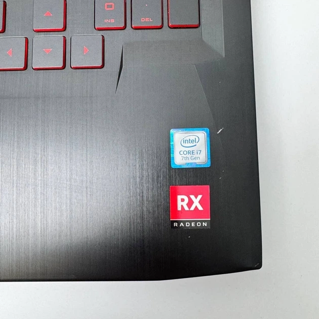 Игровой ноутбук Б-класс HP Omen 17-an012dx / 17.3" (1920x1080) IPS / Intel Core i7-7700HQ (4 (8) ядра по 2.8 - 3.8 GHz) / 8 GB DDR4 / 256 GB SSD NVMe / AMD Radeon RX 580, 8 GB GDDR5, 256-bit / WebCam б/у - изображение 10