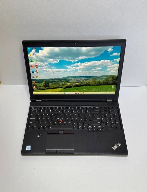 Мобільна робоча станція Lenovo ThinkPad P51 / 15.6" (3840x2160) IPS / Intel Core i7-7700HQ (4 (8) ядра по 2.8 - 3.8 GHz) / 16 GB DDR4 / 256 GB SSD / nVidia Quadro M1200, 4 GB GDDR5, 128-bit / WebCam / Windows 11 Pro б/в - зображення 2