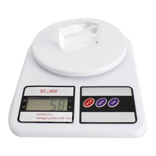 Кухонные электронные весы Electronic Kitchen Scale SF-400 UKC с максимальной нагрузкой до 10 кг и функцией обнуления тары - изображение 4