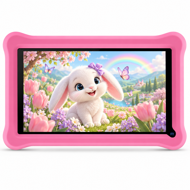 Дитячий планшет Sannuo K708 3+5/64Gb Android 11 4000 mAh Pink - изображение 3