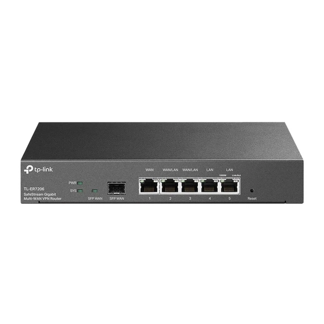 Маршрутизатор TP-Link SafeStream ER7206 Gigabit Multi-WAN VPN 10/100/1000 Mbit/s (6935364072391) - изображение 4
