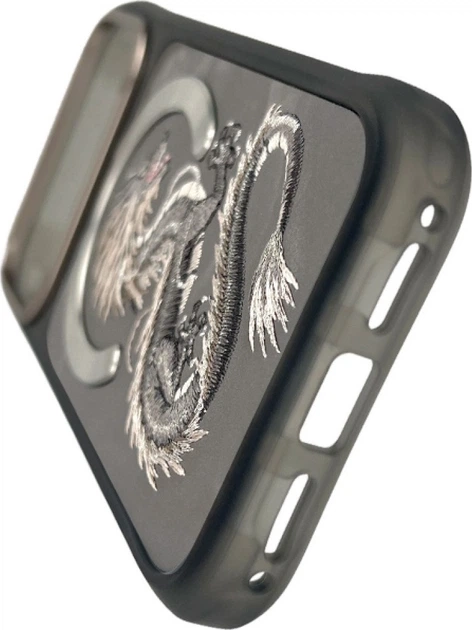 Чохол для смартфона Apple iPhone 18 Pro/iPhone 17 Pro Nimmy Magnetic Fantasy Animal MagSafe Grey (6980002141007) - зображення 4