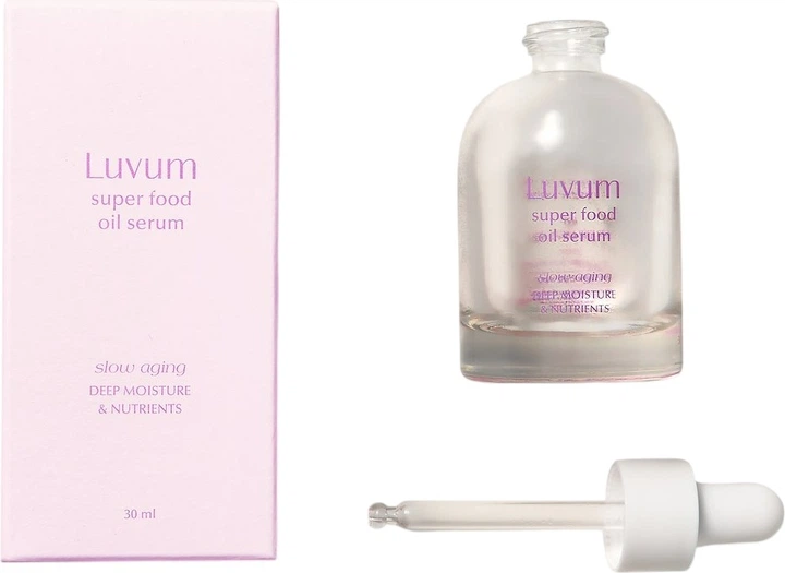 Сироватка для обличчя Luvum Slow Aging Super Food антивікова 30 мл (8809736650440) - Фото 3 Сироватка для обличчя Luvum Slow Aging Super Food антивікова 30 мл (8809736650440) - зображення 3