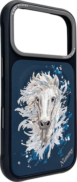 Чохол для смартфона Apple iPhone 18 Pro Max/iPhone 17 Pro Max Nimmy Kon MagSafe Navy Blue (6980002140932) - зображення 3