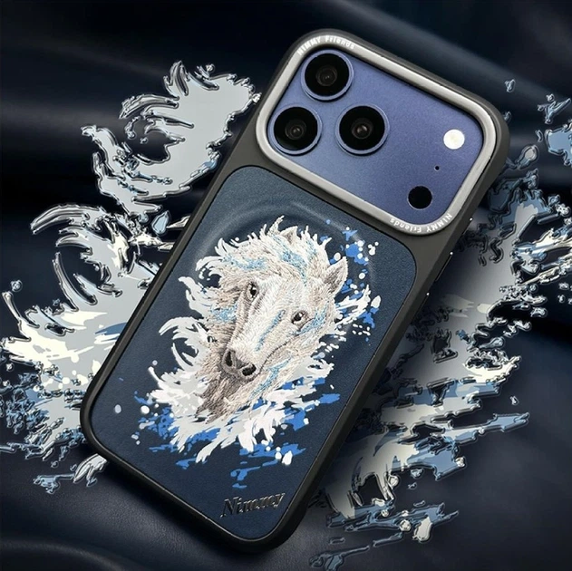 Чохол для смартфона Apple iPhone 18 Pro Max/iPhone 17 Pro Max Nimmy Kon MagSafe Navy Blue (6980002140932) - зображення 7