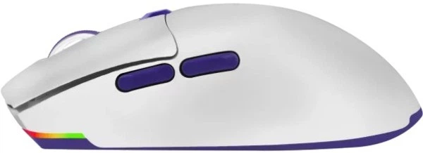 Миша Proove Gaming Rate Special Edition Wireless/Bluetooth/USB White/Purple (6901114972082) - Фото 2 Миша Proove Gaming Rate Special Edition Wireless/Bluetooth/USB White/Purple (6901114972082) - зображення 2