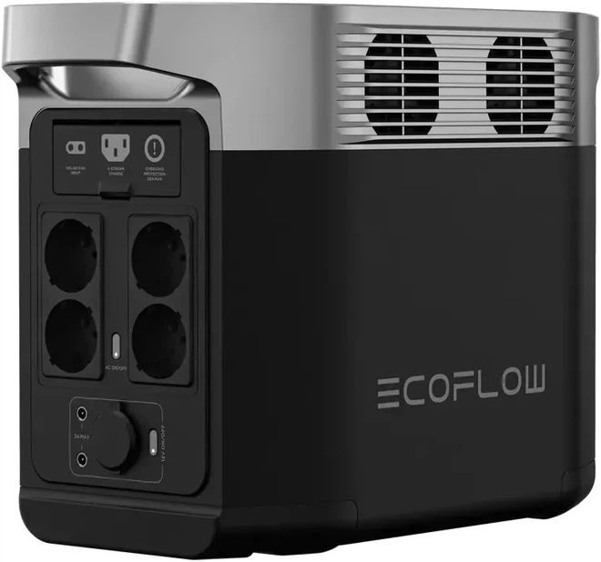 Зарядна станція EcoFlow DELTA 2 (ZMR330-EU) 1024 Вт·год, 1800 Вт, LiFePO4, 230V Schuko - изображение 3