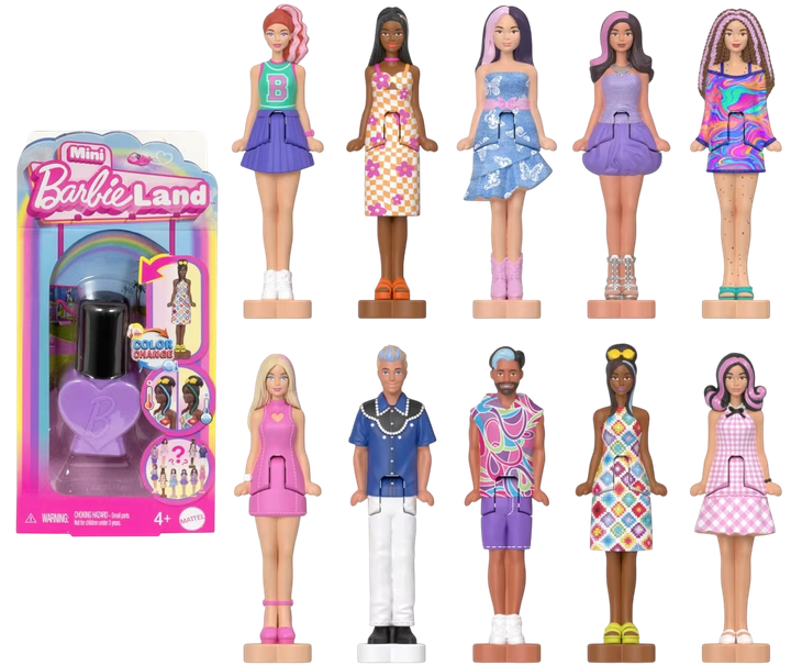 Lalka-niespodzianka Barbie Mini BarbieLand Fashionistas (JCP97) (194735274857) - obraz 2