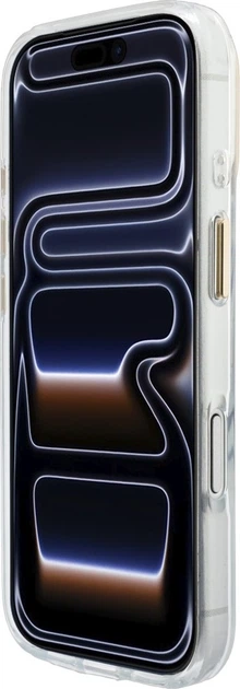 Etui do smartfona Apple iPhone 18 Pro/iPhone 17 Pro Guess IML Script Metal MagSafe Transparent (3666339679156) - obraz 5