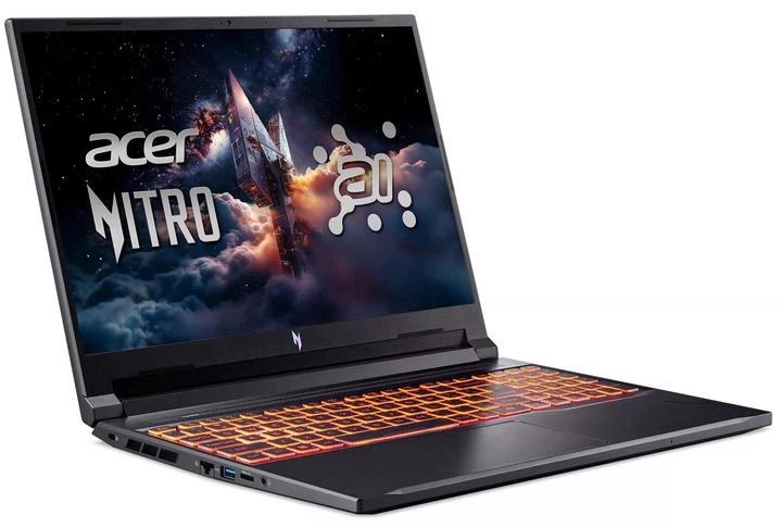 Ноутбук Acer Nitro V 16 AI ANV16-42 (16"/Ryzen 5 240/16/RTX3050/SSD512/DOS)(NH.U1KEP.004) - изображение 2