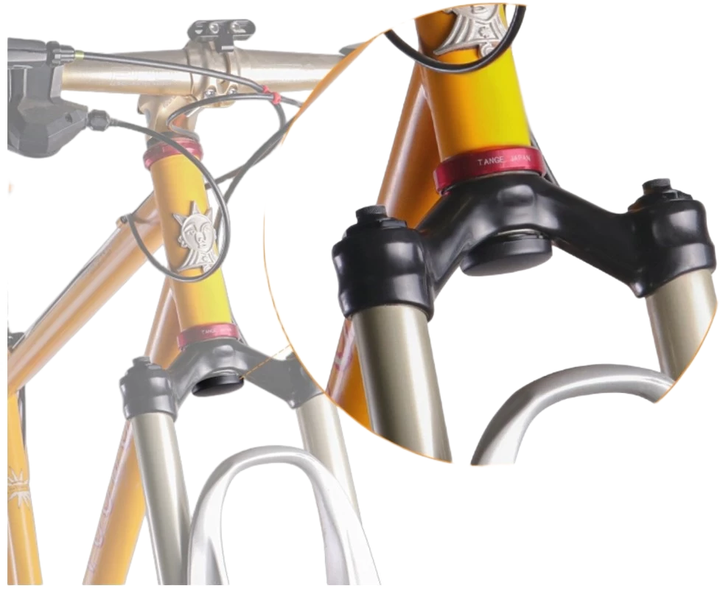 Lokalizator 4smarts SkyTag Duos z mocowaniem do widelca rowerowego Black (4252011913404) - obraz 2