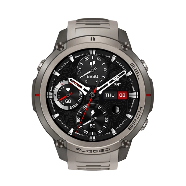 Розумний годинник Modfit Titan Force GPS Pro Gray (1077-0363) з AMOLED дисплеєм та GPS - Фото 11 Розумний годинник Modfit Titan Force GPS Pro Gray (1077-0363) з AMOLED дисплеєм та GPS - зображення 11