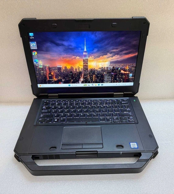 Захищений ноутбук Dell Latitude 5420 Rugged / 14" (1920x1080) IPS Touch / Intel Core i7-8650U (4 (8) ядра по 1.9 - 4.2 GHz) / 16 GB DDR4 / 256 GB SSD M.2 / Intel UHD Graphics 620 / WebCam / Стилус б/в - Фото 2 Захищений ноутбук Dell Latitude 5420 Rugged / 14" (1920x1080) IPS Touch / Intel Core i7-8650U (4 (8) ядра по 1.9 - 4.2 GHz) / 16 GB DDR4 / 256 GB SSD M.2 / Intel UHD Graphics 620 / WebCam / Стилус б/в - зображення 2