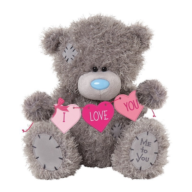 Мишка Тедди Me to You с яркими флажками I Love You Carte Blanche ...