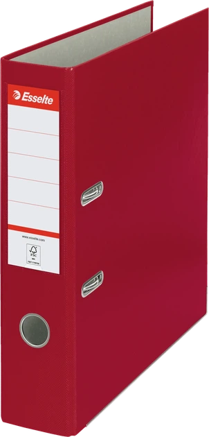 Segregator Esselte Eco A4 75 mm Bordowy (5902812112764) - Zdjęcie 1 Segregator Esselte Eco A4 75 mm Bordowy (5902812112764) - obraz 1