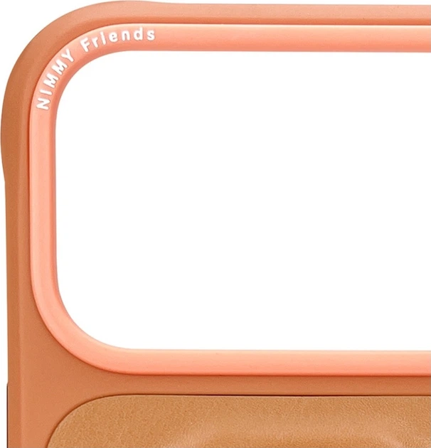 Etui do smartfona Apple iPhone 18 Pro/iPhone 17 Pro Nimmy Lew MagSafe Orange (6980002140963) - obraz 5