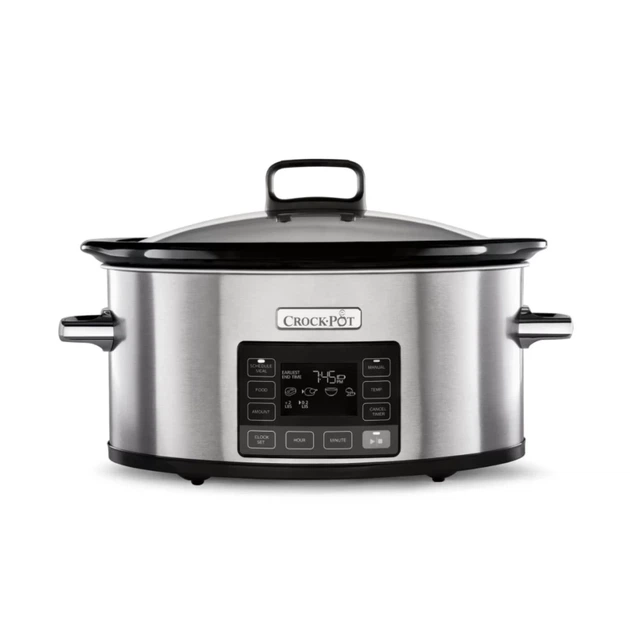 Медленноварка Crock-Pot TimeSelect CSC066X 5,6 л (5060569672143) - Фото 1 Медленноварка Crock-Pot TimeSelect CSC066X 5,6 л (5060569672143) - изображение 1