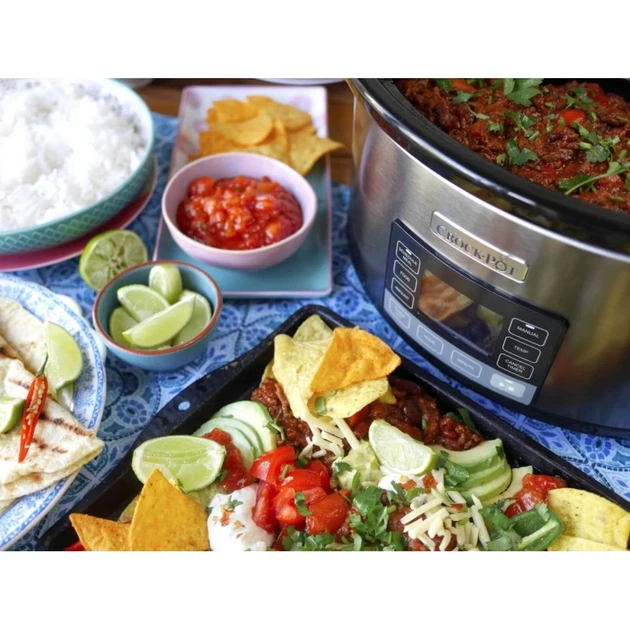 Медленноварка Crock-Pot TimeSelect CSC066X 5,6 л (5060569672143) - Фото 5 Медленноварка Crock-Pot TimeSelect CSC066X 5,6 л (5060569672143) - изображение 5