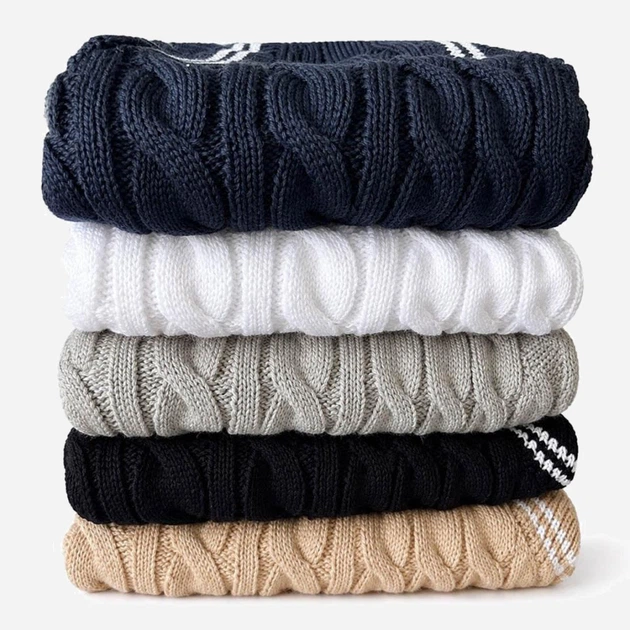 Детский вязаный жилет для мальчика ARTKNIT Коса 116-122 см Синий (4823093480124) - Фото 2 Детский вязаный жилет для мальчика ARTKNIT Коса 116-122 см Синий (4823093480124) - изображение 2