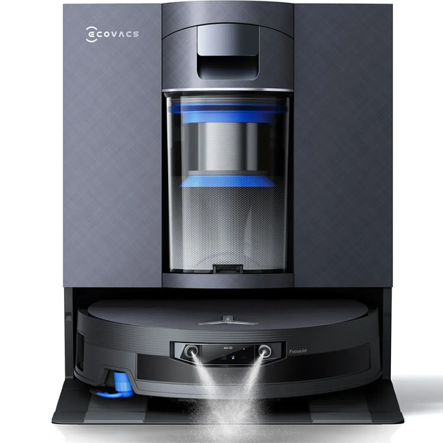 Робот-пылесос Ecovacs Deebot X12 Omni Cyclone Black (6943757619238) - Фото 3 Робот-пылесос Ecovacs Deebot X12 Omni Cyclone Black (6943757619238) - изображение 3