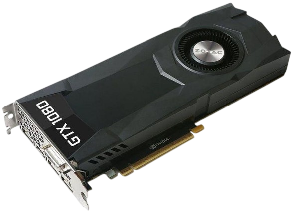 Відеокарта GeForce GTX 1080 8GB Zotac Turbo (ZT-P10800D-10B) Б/В - Фото 2 Відеокарта GeForce GTX 1080 8GB Zotac Turbo (ZT-P10800D-10B) Б/В - зображення 2