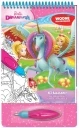 Książeczka interaktywna z obrotowym kołem Media Service Zawada Barbie Koło zabawy. Co robi Barbie? (9788381579650) - obraz 3