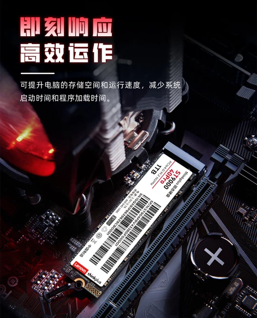 SSD диск Lenovo ThinkPlus ST9000 40Pro 1TB M.2 NVMe PCIe 4.0 - изображение 3
