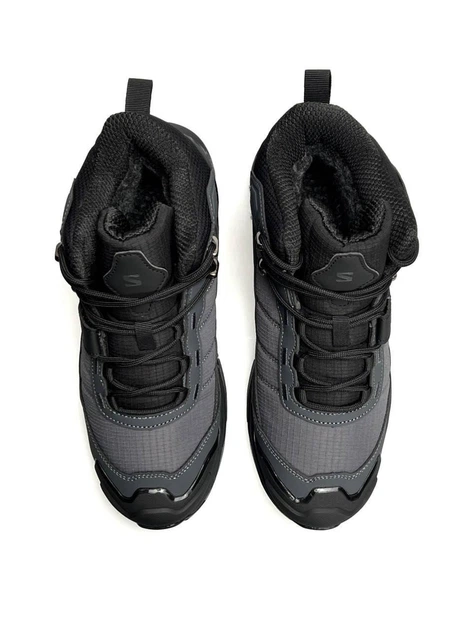 Кросівки чоловічі Salomon X Ultra 4 Mid Fur Grey Black 43 (27,5см ) ( А4861) - изображение 3