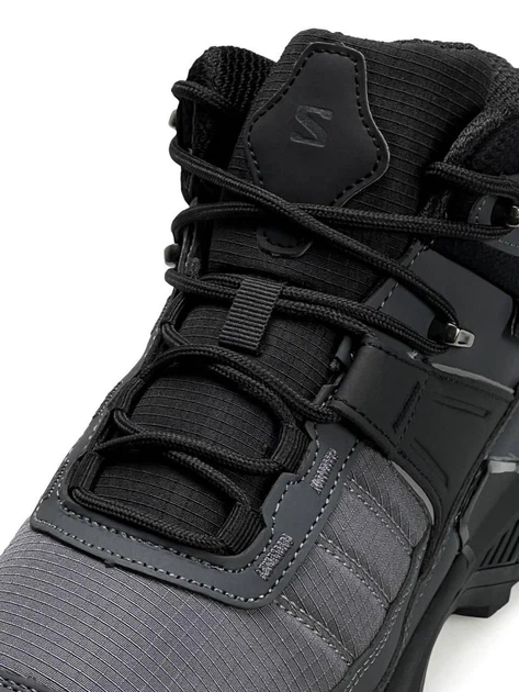 Кросівки чоловічі Salomon X Ultra 4 Mid Fur Grey Black 43 (27,5см ) ( А4861) - изображение 5