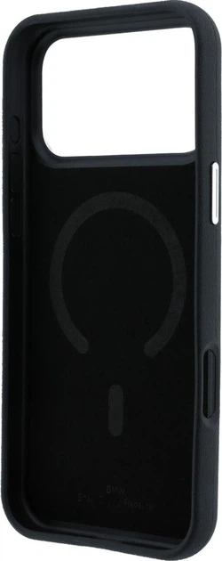 Etui do smartfona Apple iPhone 18 Pro/iPhone 17 Pro BMW Quilted Pattern Metal Logo Black (3666339670108) - obraz 7