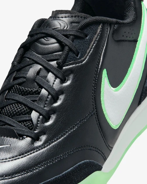 Футзалки чоловічі Nike Tiempo Streetgato Ic 44.5 Чорний HQ7017-001 - зображення 6