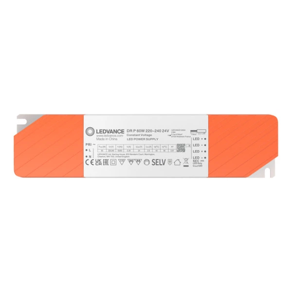 Блок живлення 24V 60W LEDVANCE DR P 60W 220-240 24V FS1 IP20 - Фото 2 Блок живлення 24V 60W LEDVANCE DR P 60W 220-240 24V FS1 IP20 - изображение 2