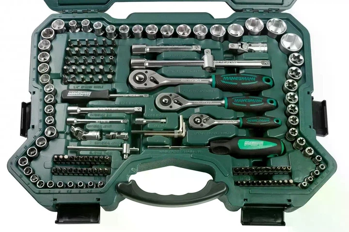 Набор инструментов 215пр Mannesmann M98430 - изображение 8