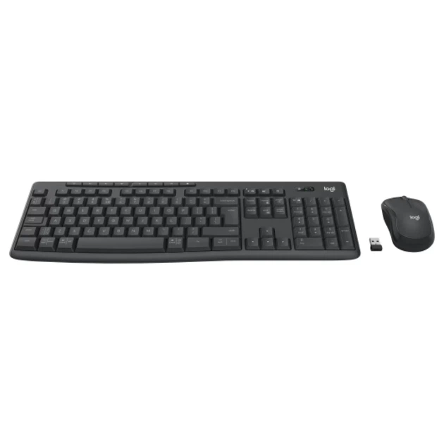Комплект клавиатура + мышь Logitech MK370 Combo for Business беспроводной US раскладка Graphite (5099206113060) - Фото 6 Комплект клавиатура + мышь Logitech MK370 Combo for Business беспроводной US раскладка Graphite (5099206113060) - изображение 6