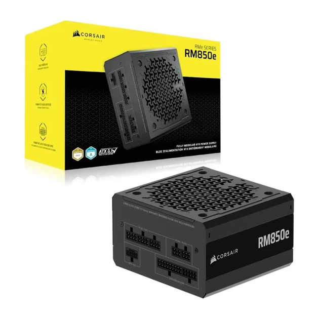 Блок питания Corsair RMe Series RM850e 850 Вт ATX 3.1 PCIe 5.1 GOLD (840006691204) - изображение 2